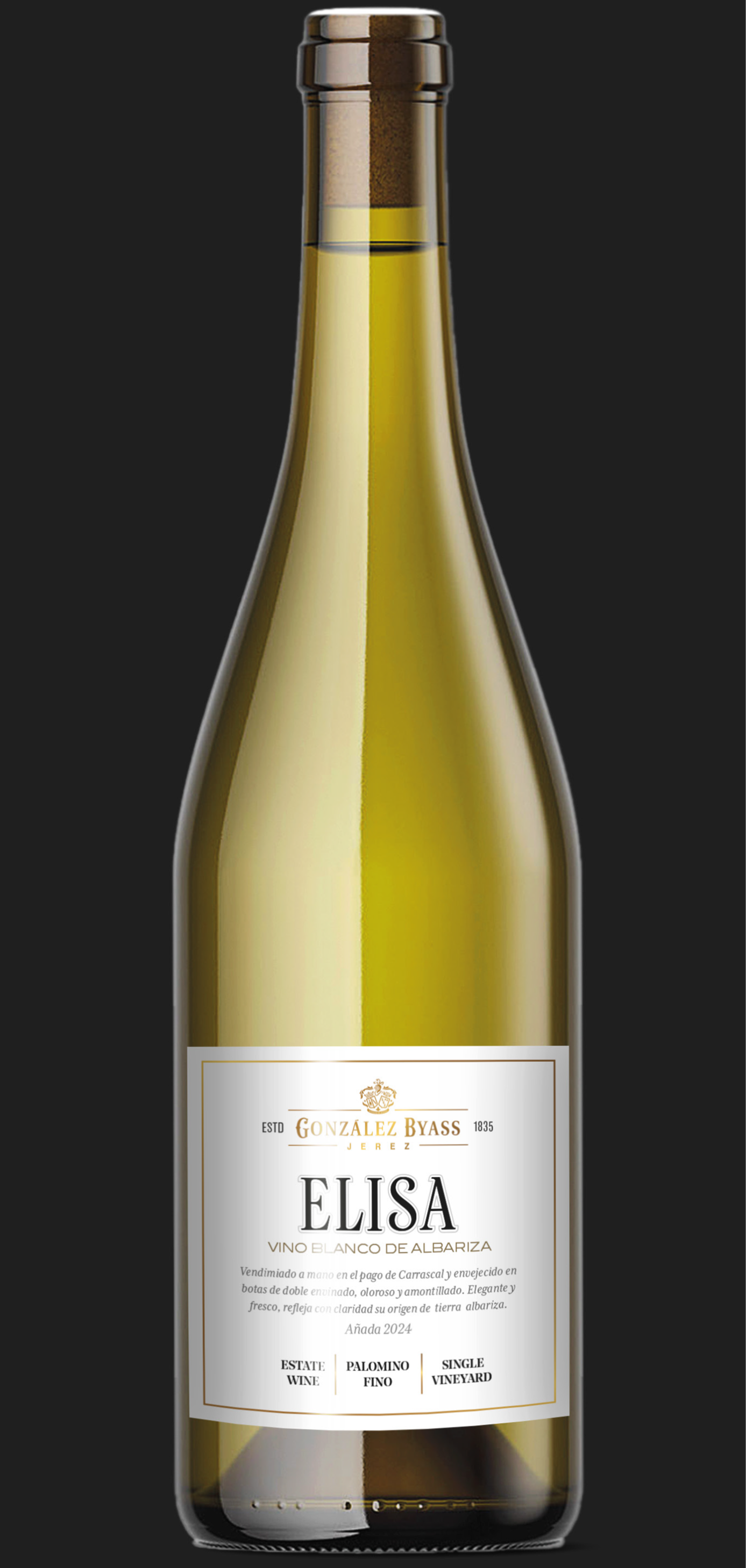 VINO BLANCO ELISA DE ALBARIZA 0,75 L 13º