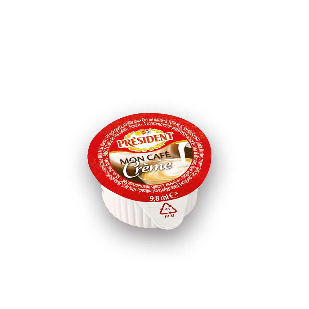 NATA PARA CAFE CREME CAJA 240 UD X 9.8ML PRESIDENT