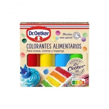 COLORANTES PARA REPOSTERIA 4  X 10 GR DR