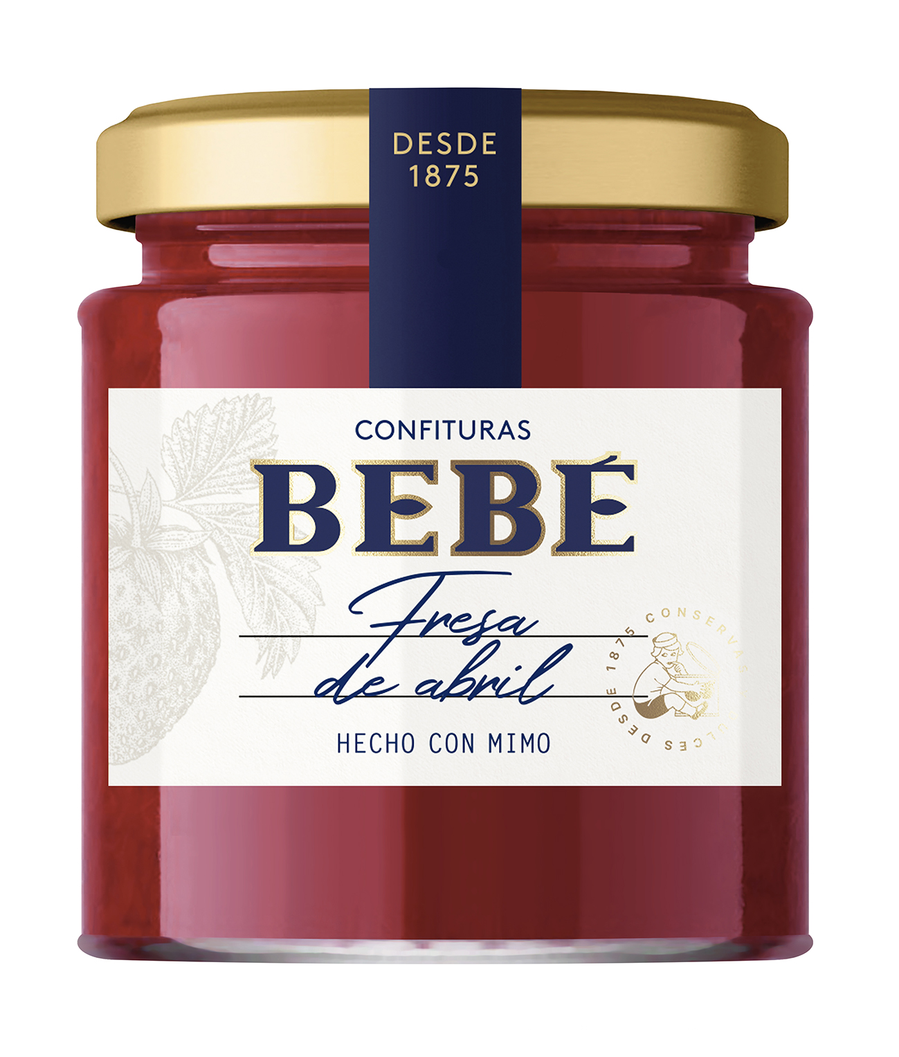 CONFITURA FRESA FRASCO 280 G BEBE