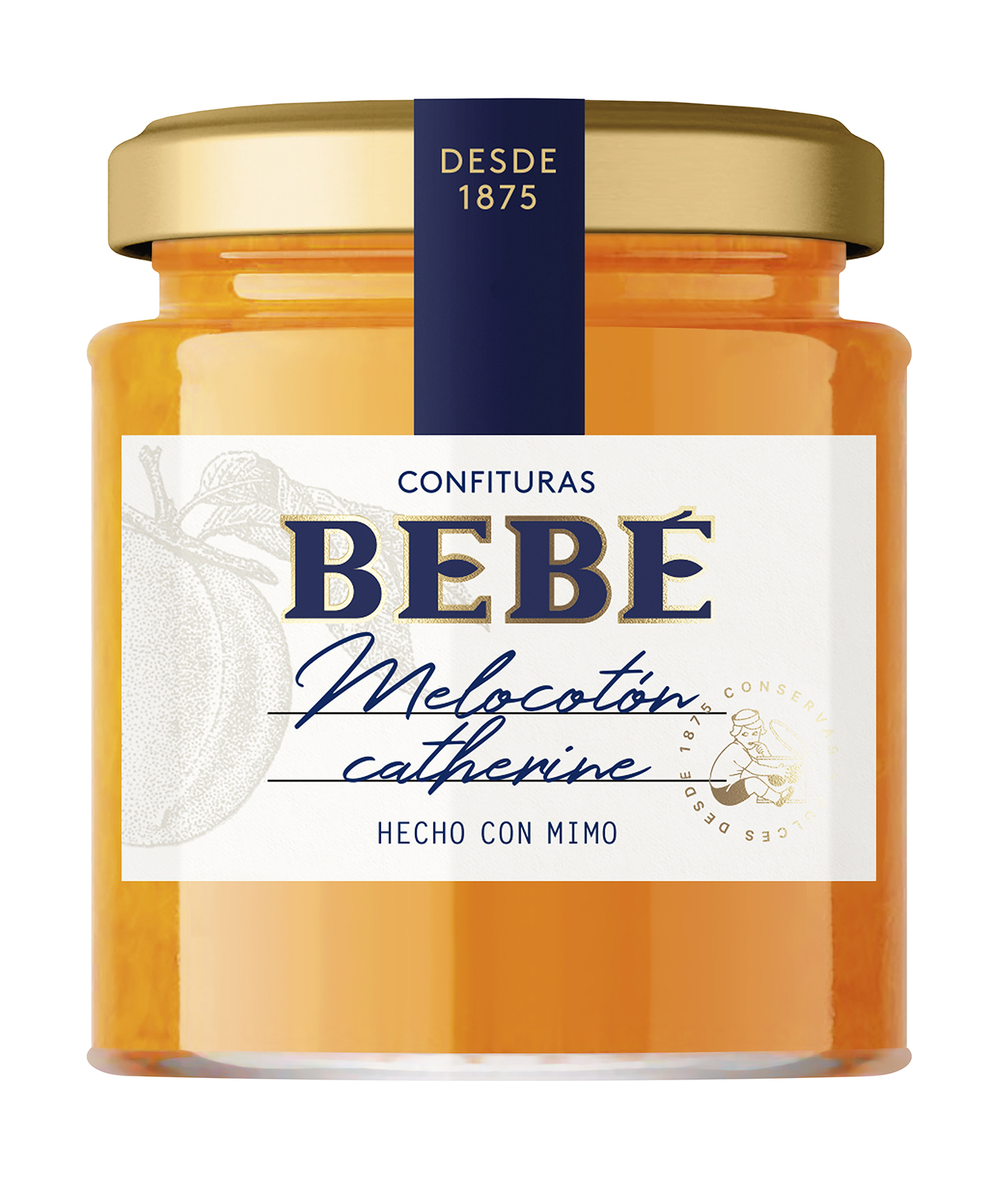 CONFITURA MELOCOTON FRASCO 280 GR BEBE