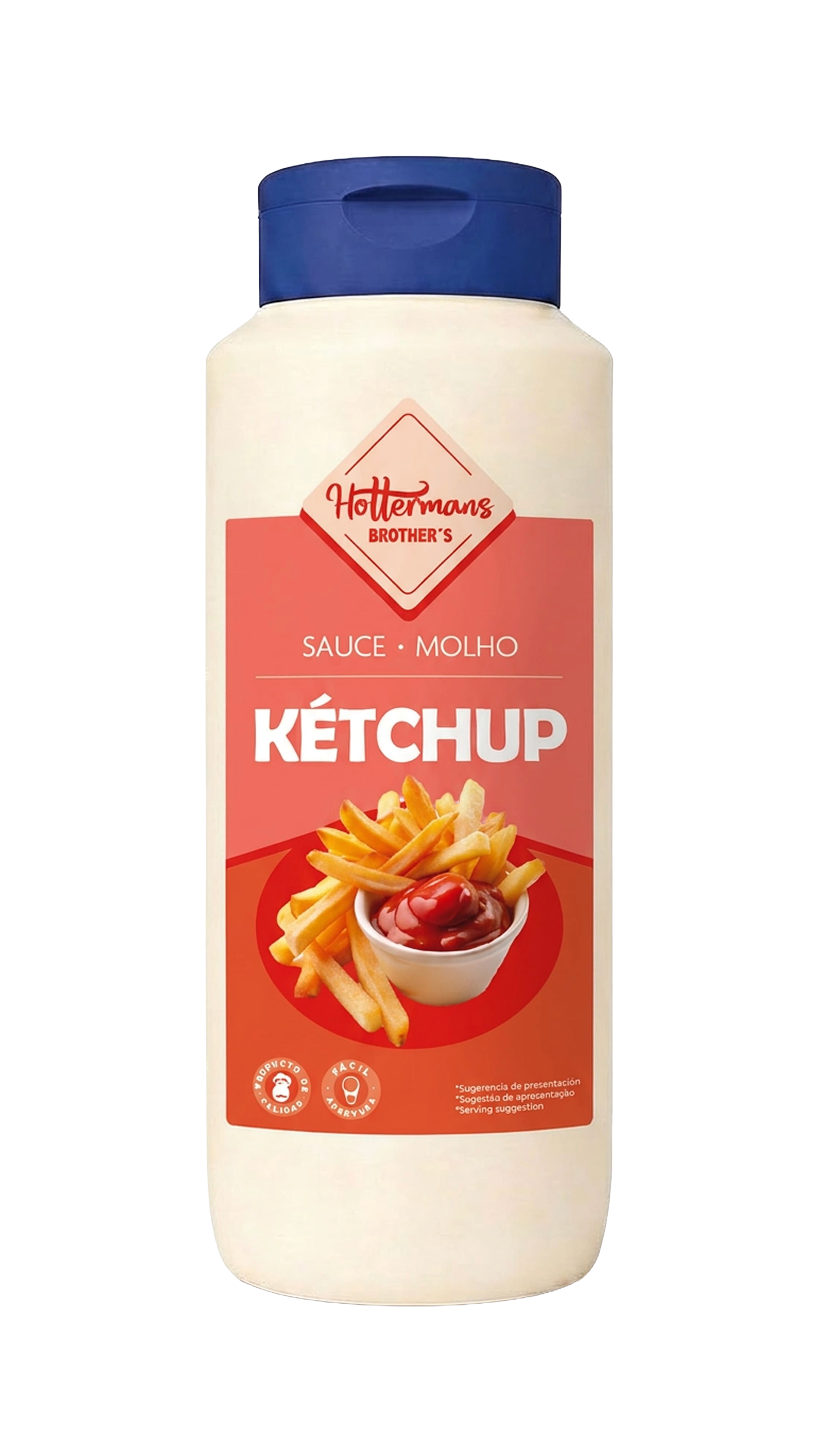 KETCHUP BOTE 900 GR HOTTERMANS