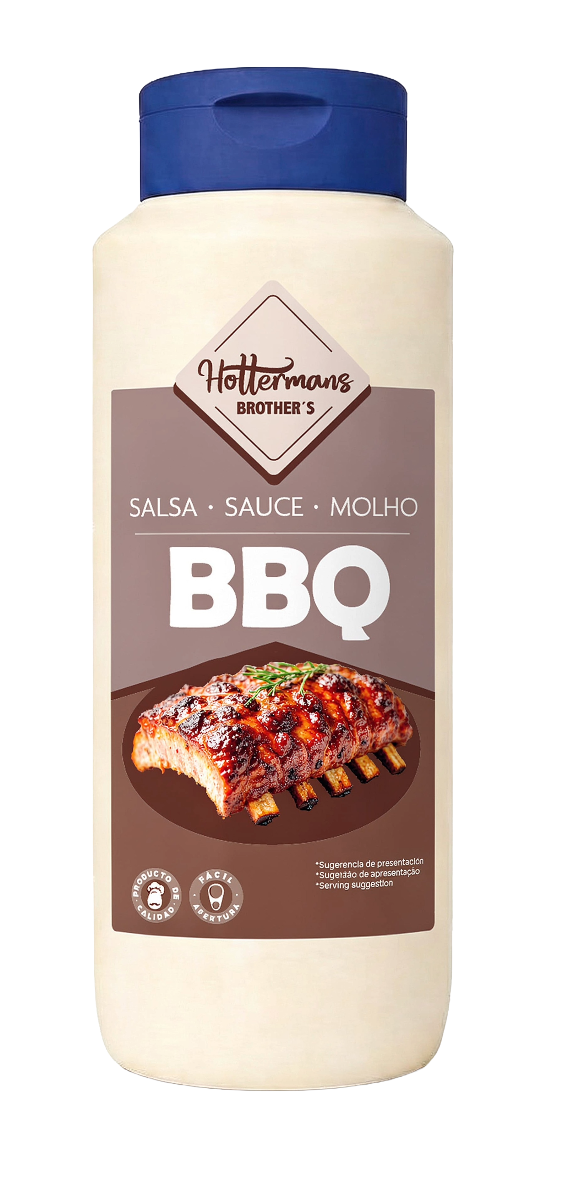 SALSA BARBACOA BOTE 900 GR HOTTERMANS