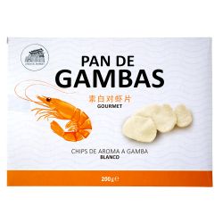 CHIPS SABOR GAMBAS BLANCO PAQUETE 200 GR