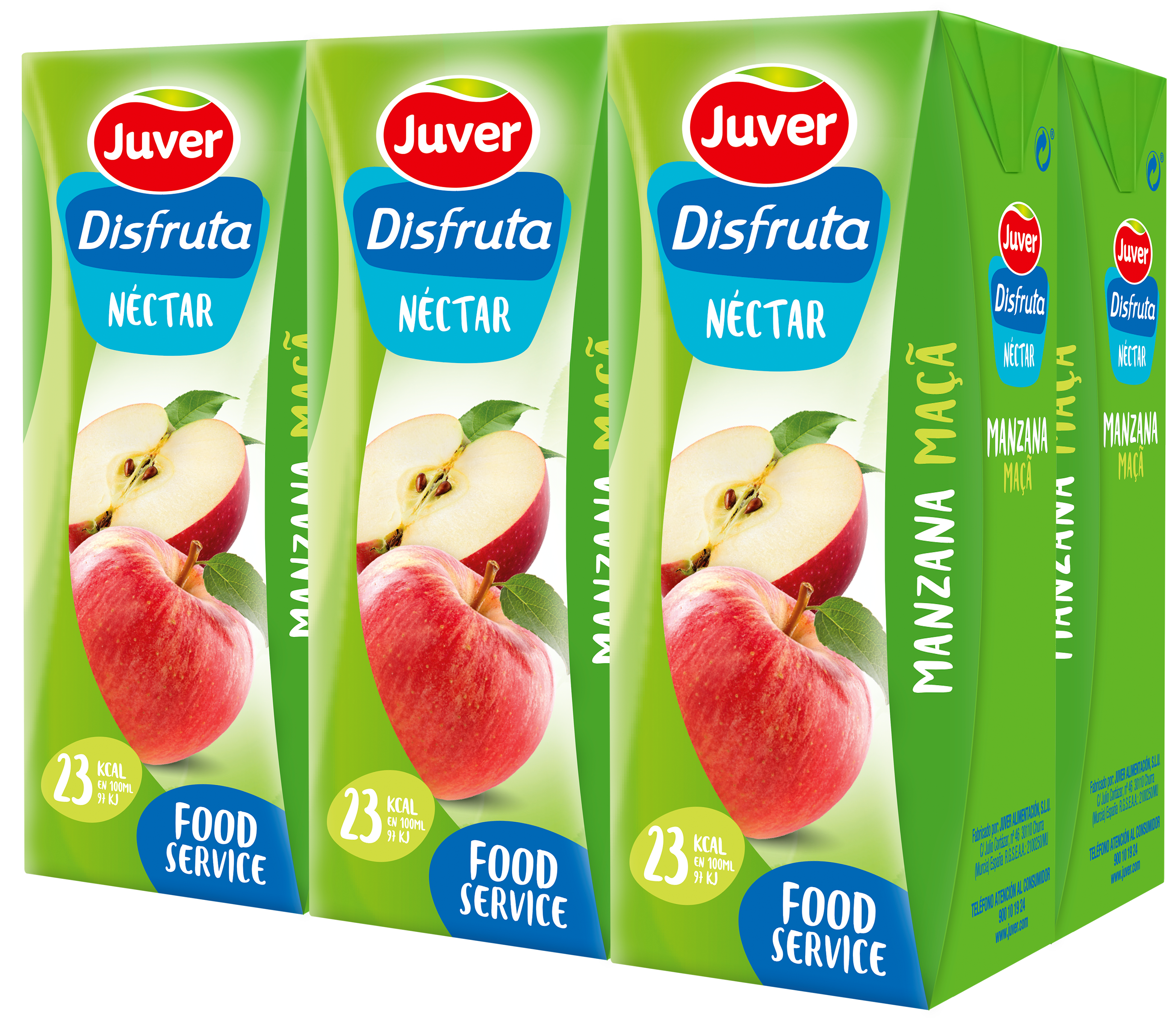 NECTAR MINIBRICK MANZANA (30 UNID) JUVER