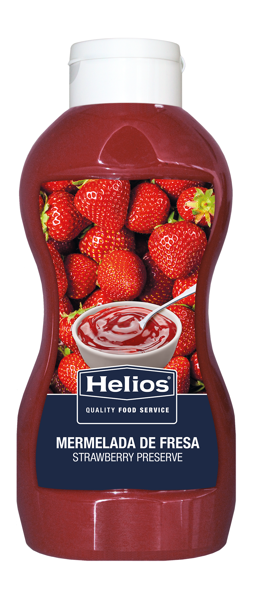 MERMELADA FRESA BOCABAJO 1,1 KG HELIOS