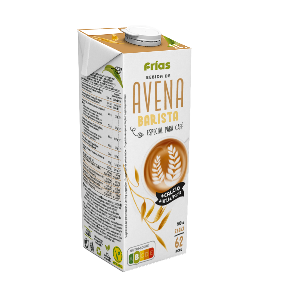 BEBIDA DE AVENA BARISTA CAJA 6 UD X 1 L FRIAS