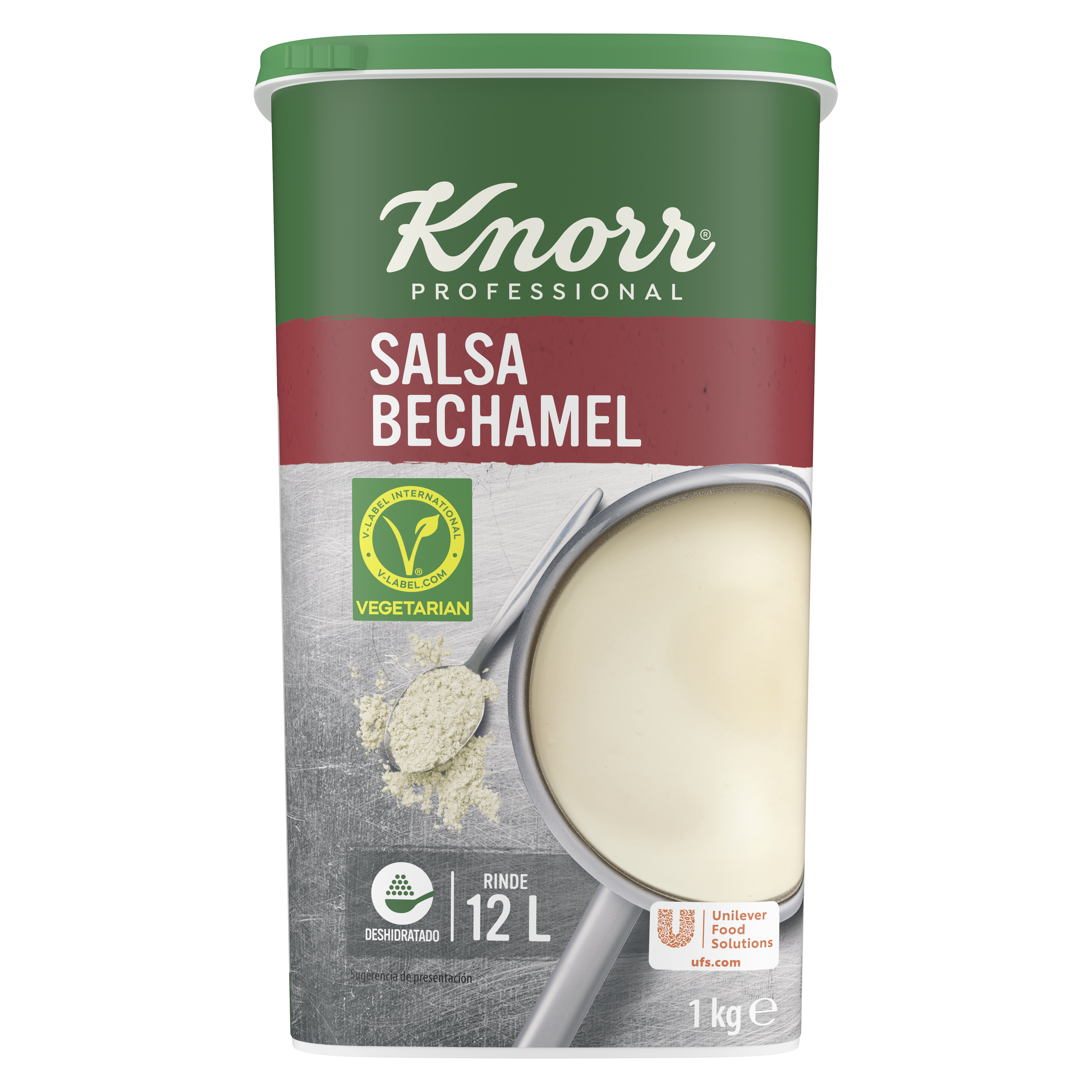 SALSA BECHAMEL BOTE 1 KG KNORR