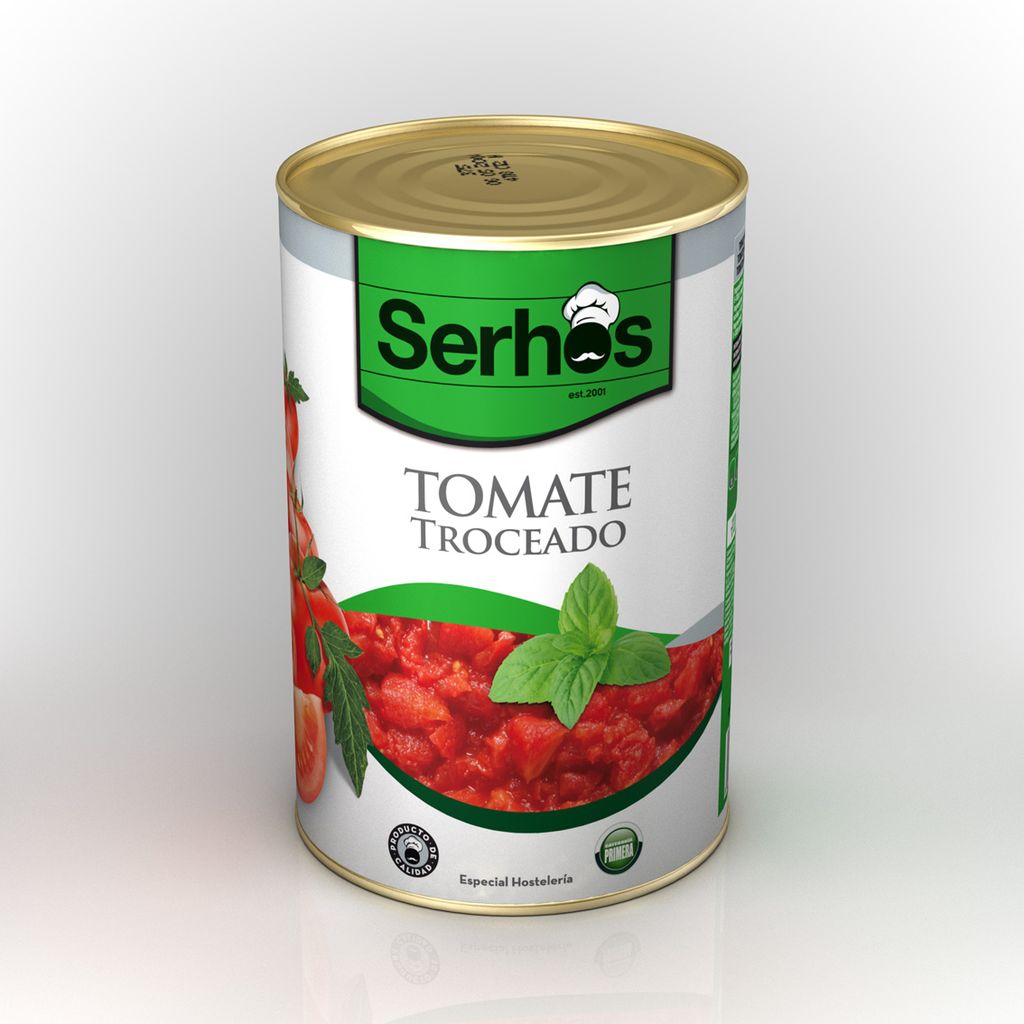 TOMATE TROCEADO DADOS LATA 5 KG P.E.3,88