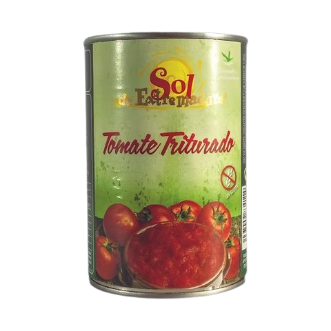 TOMATE TRITURADO LATA 1KG P.E.800G SOL EXTREMADURA