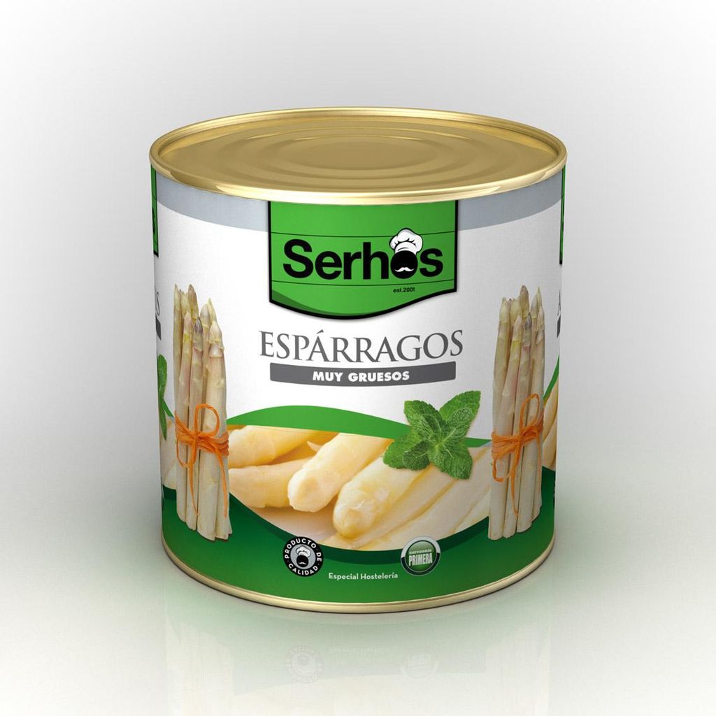 ESPARRAGOS 3 KG. (80/100) SERHOS