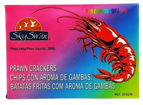 CHIPS GAMBAS COLORES 200 GR