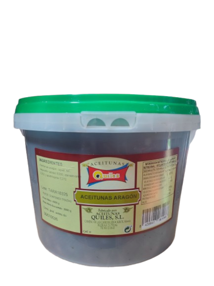 ACEITUNAS ARAGON 5KG (P.E. 2,5KG)