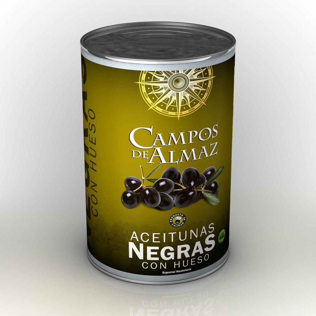 ACEITUNAS NEGRAS (240-260) 5 KG (P.E. 2K