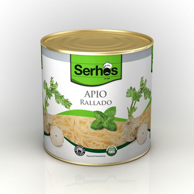 APIO RALLADO LATA 3 KG P.E. 1,55KG STAR FOOD